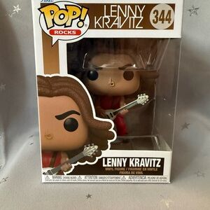 Funko Pop! Lenny Kravitz Figure with Red Outfit